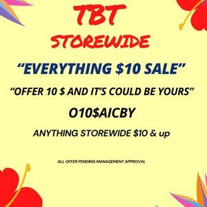 $10 STOREWIDE EVERYDAY SALE